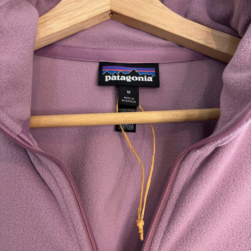 Patagonia Better Sweater 1/4 Zip Fleece Pullover - Nickel Grey - Size M - Picture 4 of 7